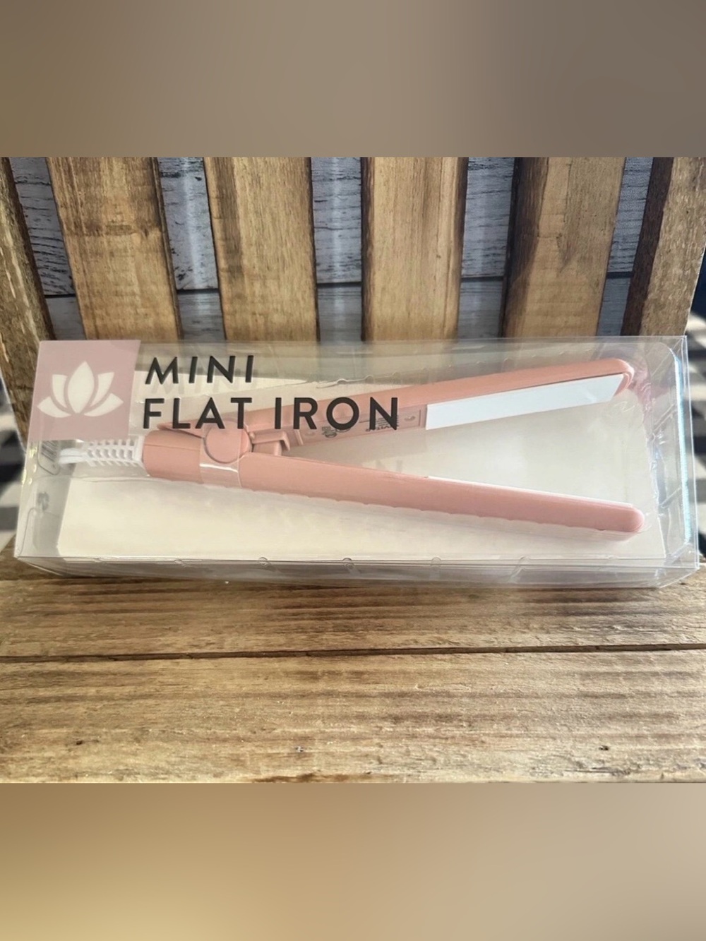 Target Bullseye Playground Mini Flat Iron for Hair - travel size NIB
